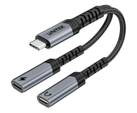 Unitek Adapter USB-C z ładowaniem PD 60W - 1614653 - zdjęcie 1